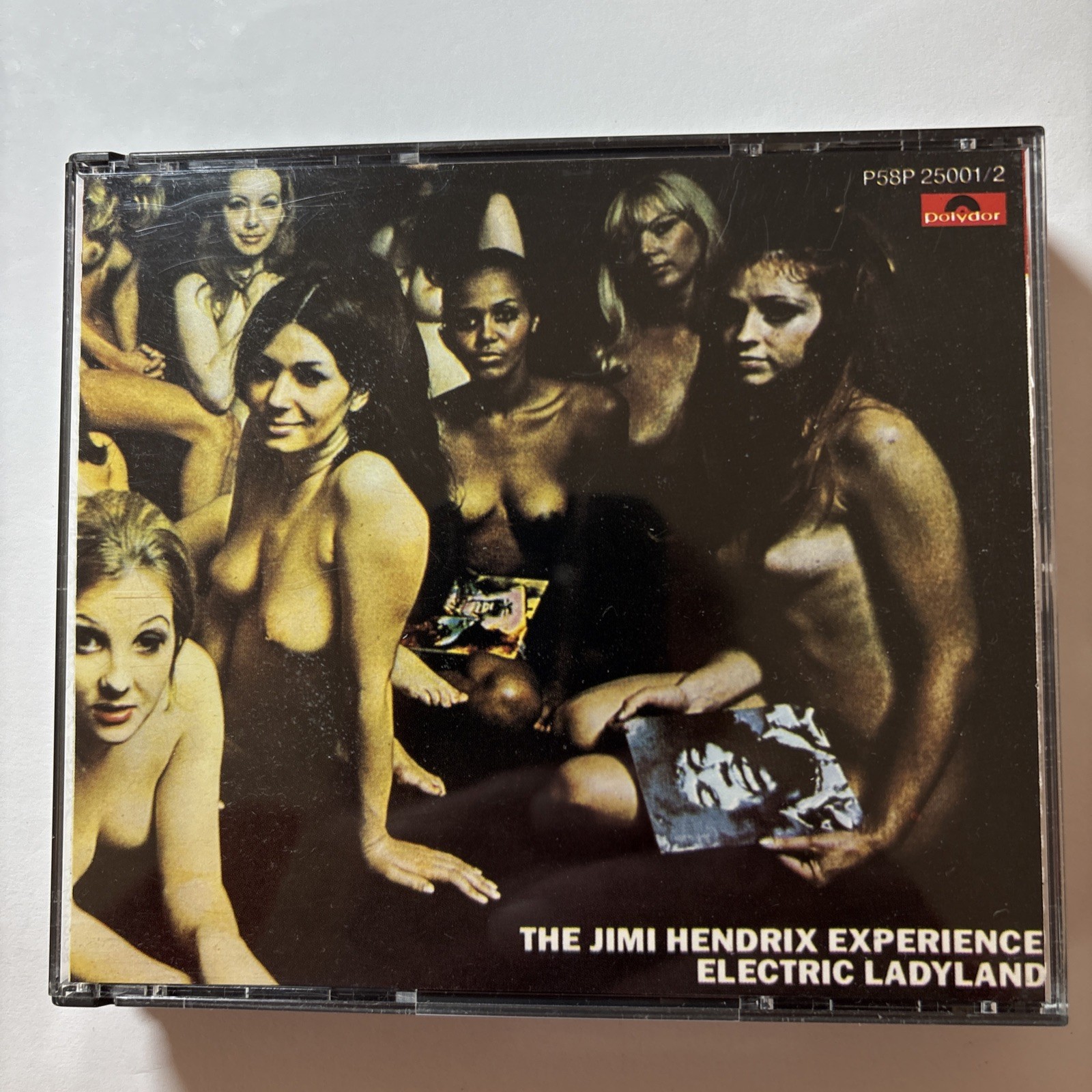 JIMI HENDRIX Electric Ladyland JAPAN 1986 1st Press 2 CD 5800yen P58P25001 2