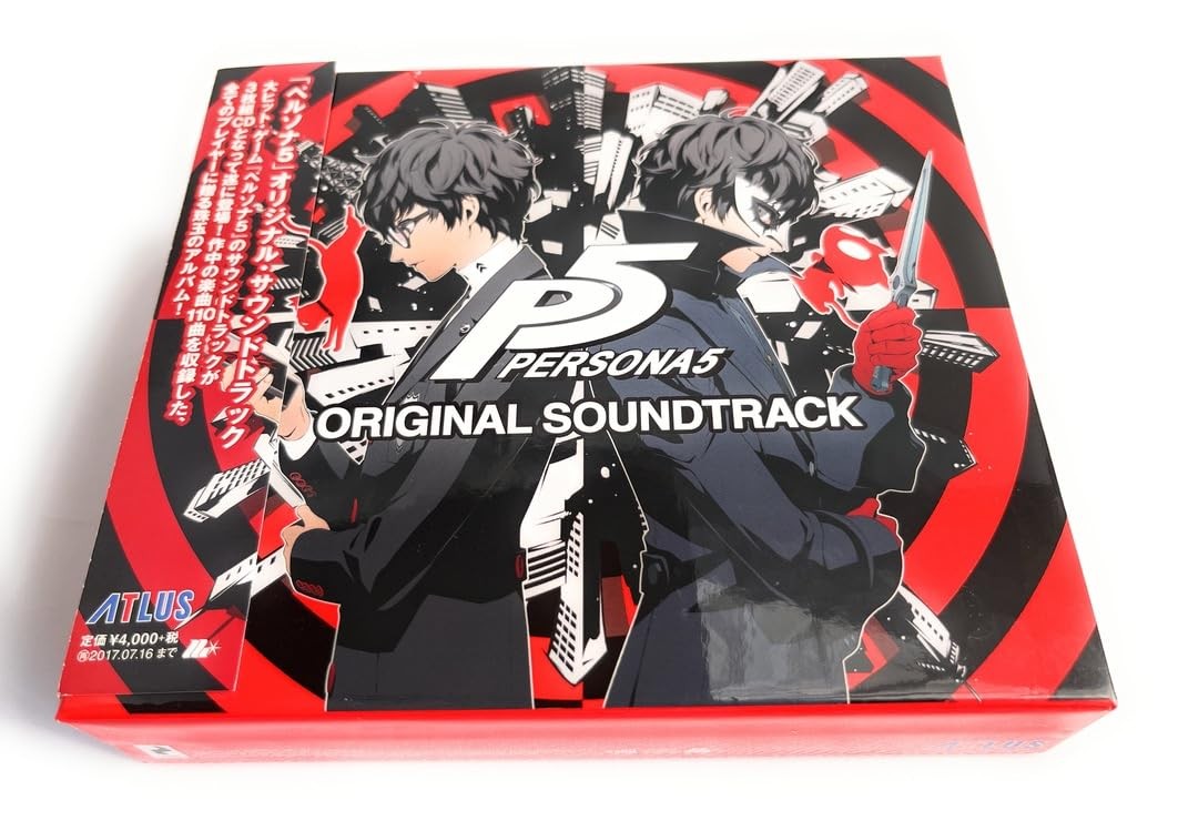 New Persona 5 Original Soundtrack 3 CD Japan OBI Shoji Meguro Game Music OST JPN