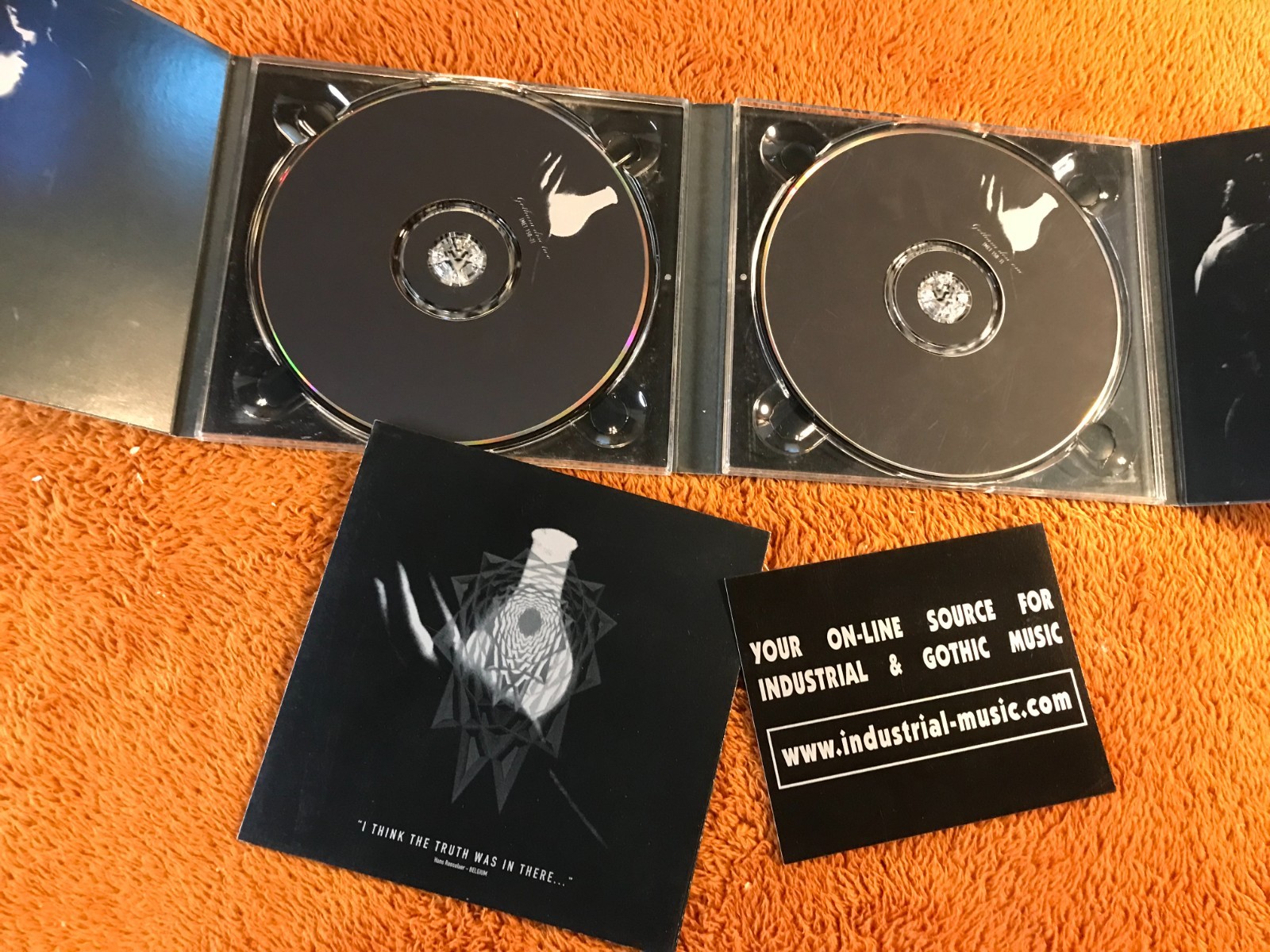 Bauhaus Gotham 2-CD Set 1998 1999 Live Cardboard gate met150 goth w/book metropo