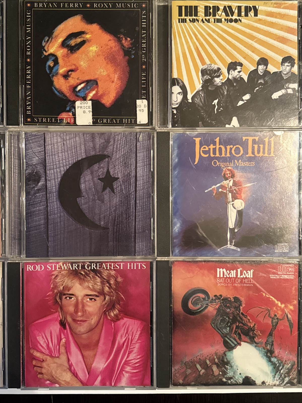 40 CD Rock Pop Alternative Lot Wholesale Reseller Collection Cases Cracks Sticke