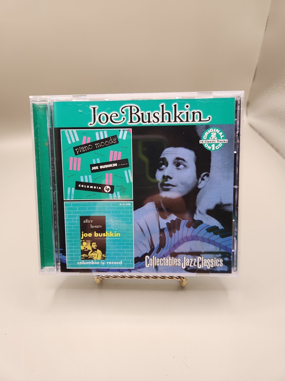 Joe Bushkin Collectables Jazz Classics CD 2 full albums on 1 cd