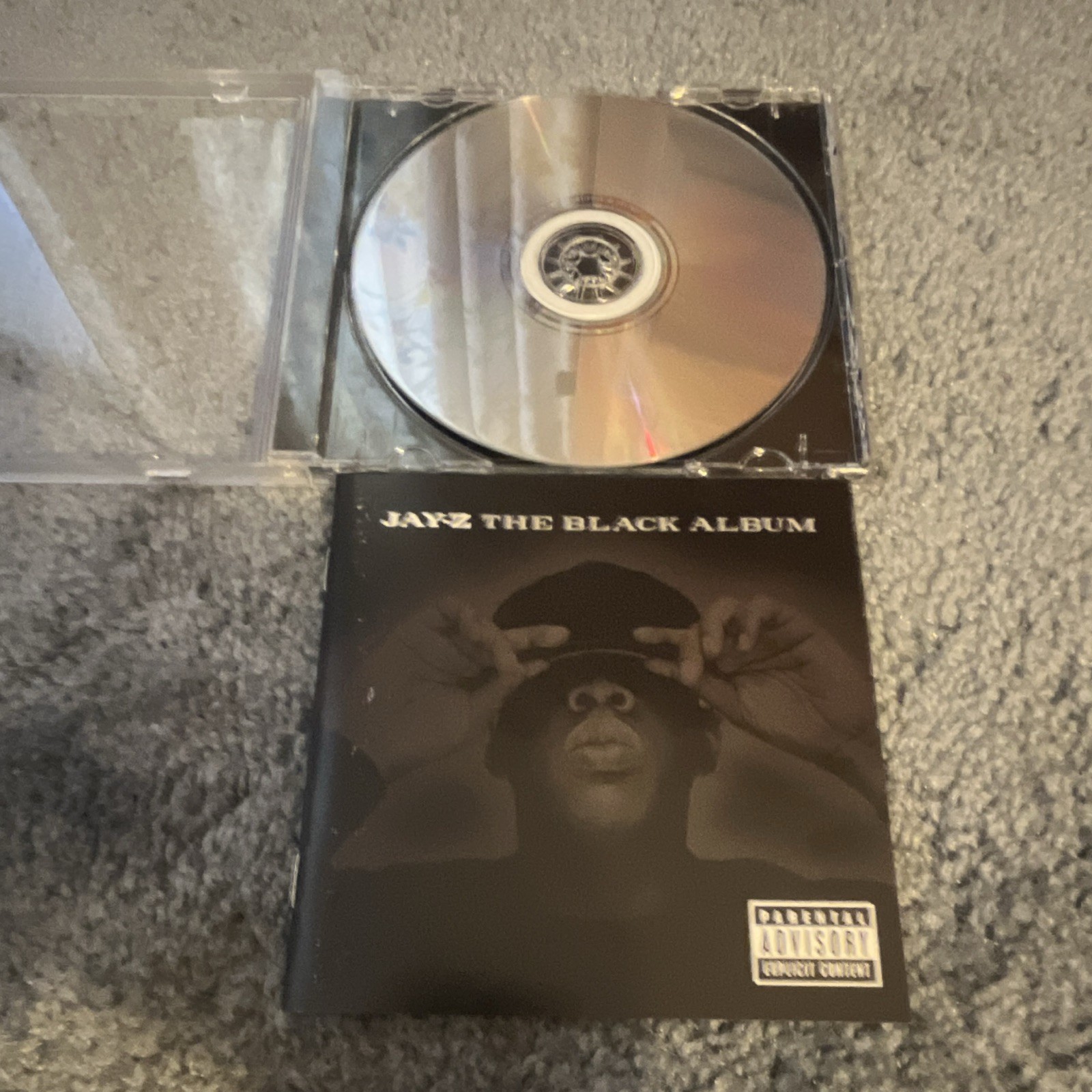 Jay-Z The Black Album CD Album w/t Jewel Case Roc-A-Fella 2003 Hip-Hop Parental