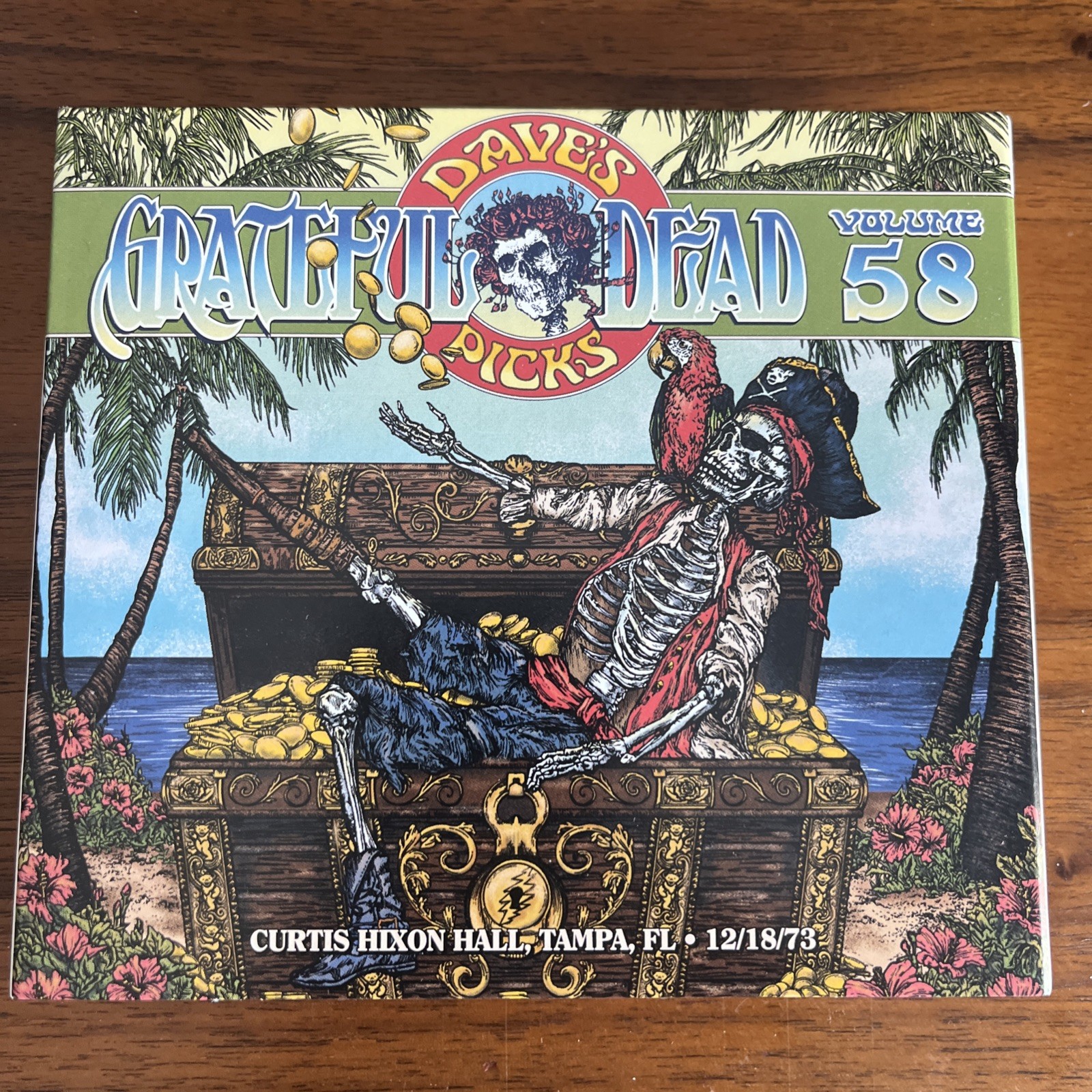 GRATEFUL DEAD Dave's Picks Volume 58 3 CD 1973 PLUS BONUS DISC BRAND NEW SEALED