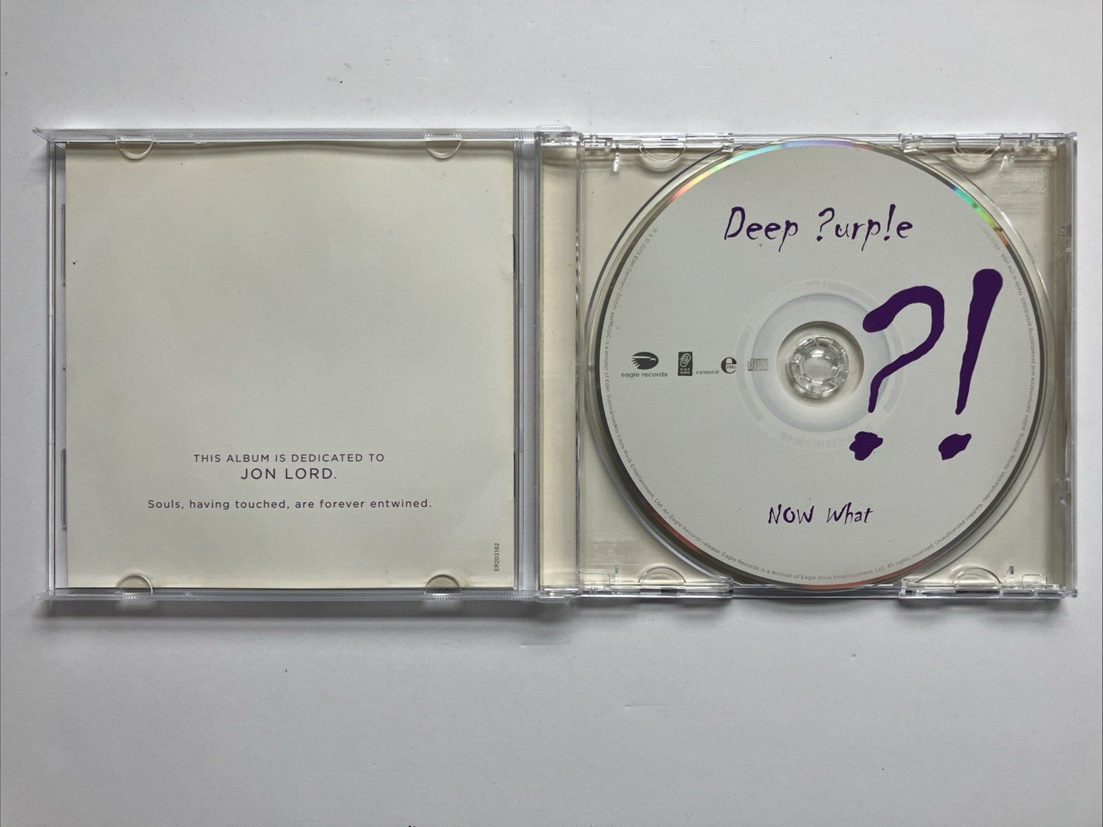 Now What?! [Digipak] by Deep Purple (CD, 2013, Eagle Records (USA) Very Good