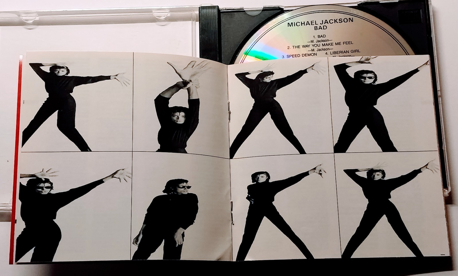 Michael Jackson Bad CD Epic EK 40600 DADC DIDP 70643 First Pressing