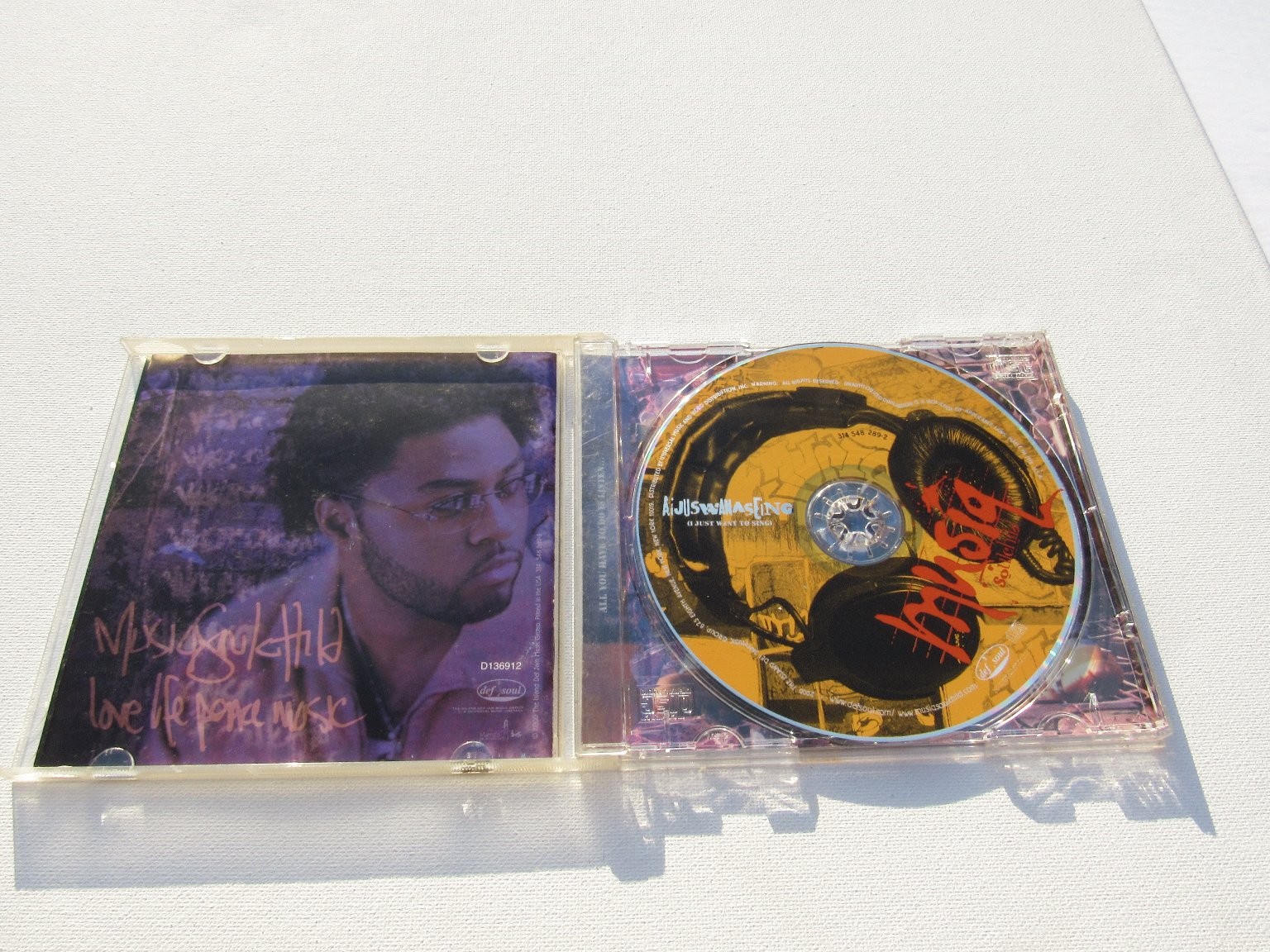 Musiq Soulchild – Aijuswanaseing CD 2000 R&B Soul Def Jam