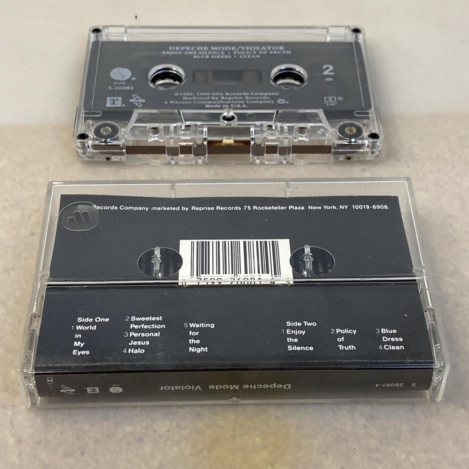 Depeche Mode Violator Cassette Tape Original Album Electronic New Wave Synth Pop