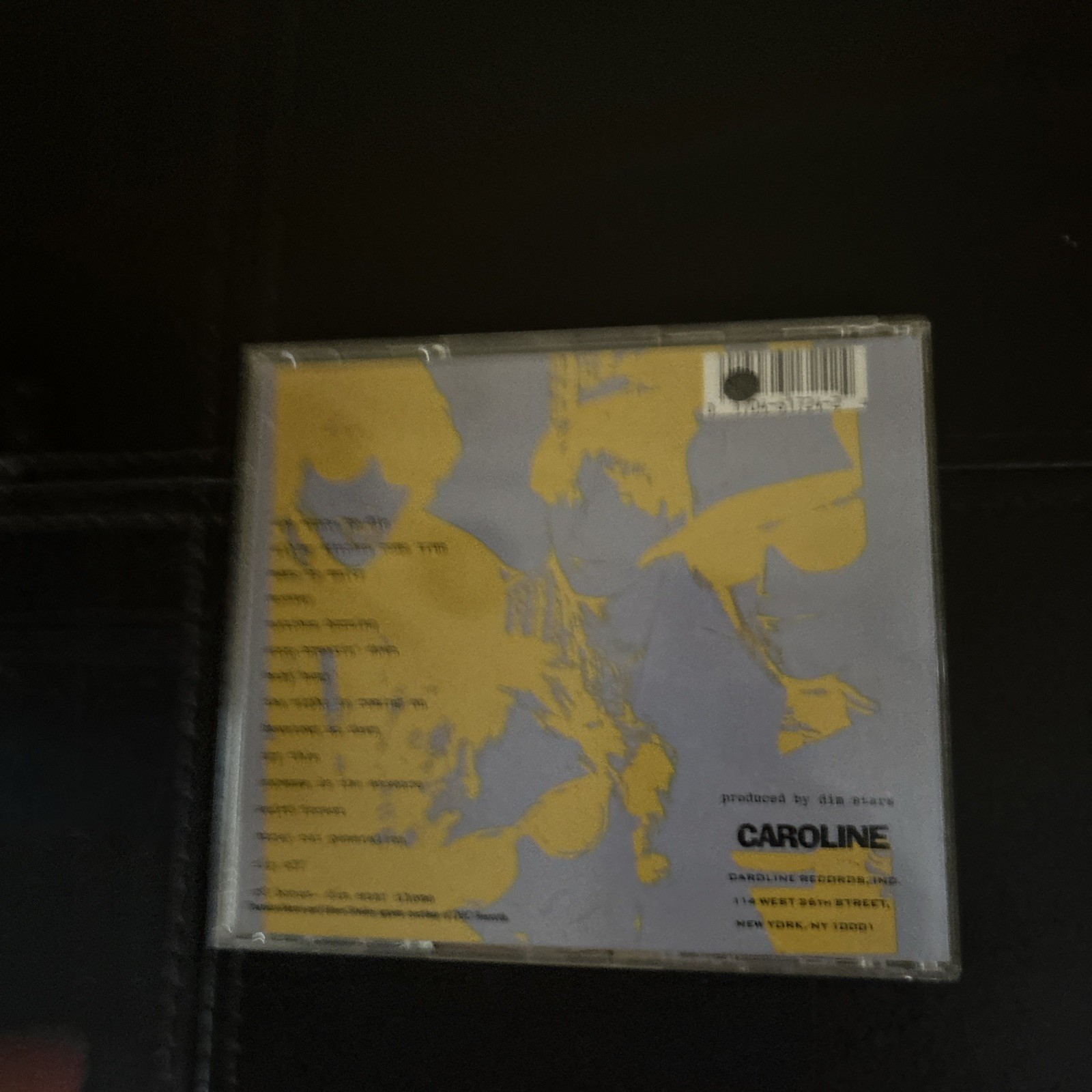 Dim Stars (CD, 1992, Caroline Records) Sonic Youth