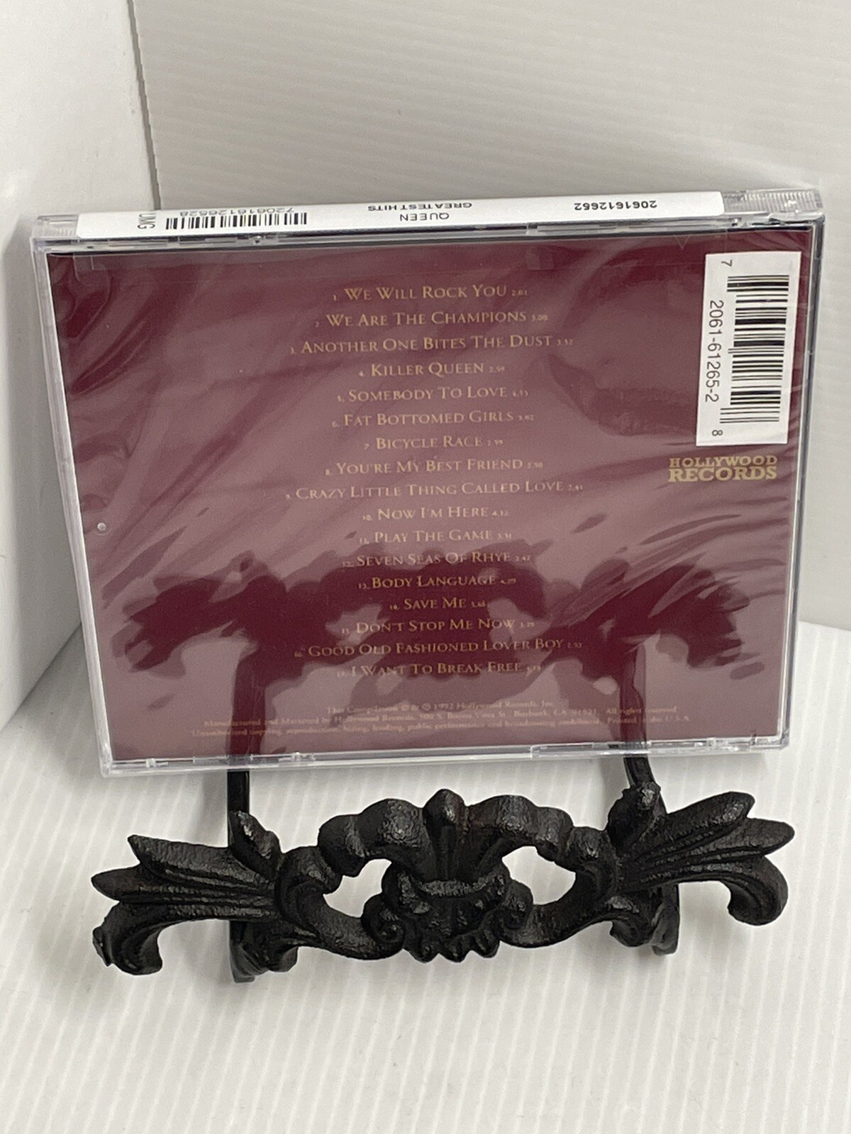 NISP 1992 Queen Greatest Hits Hard Rock Album CD Hollywood Records SEALED