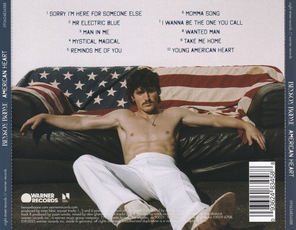 Benson Boone - American Heart CD - NEW