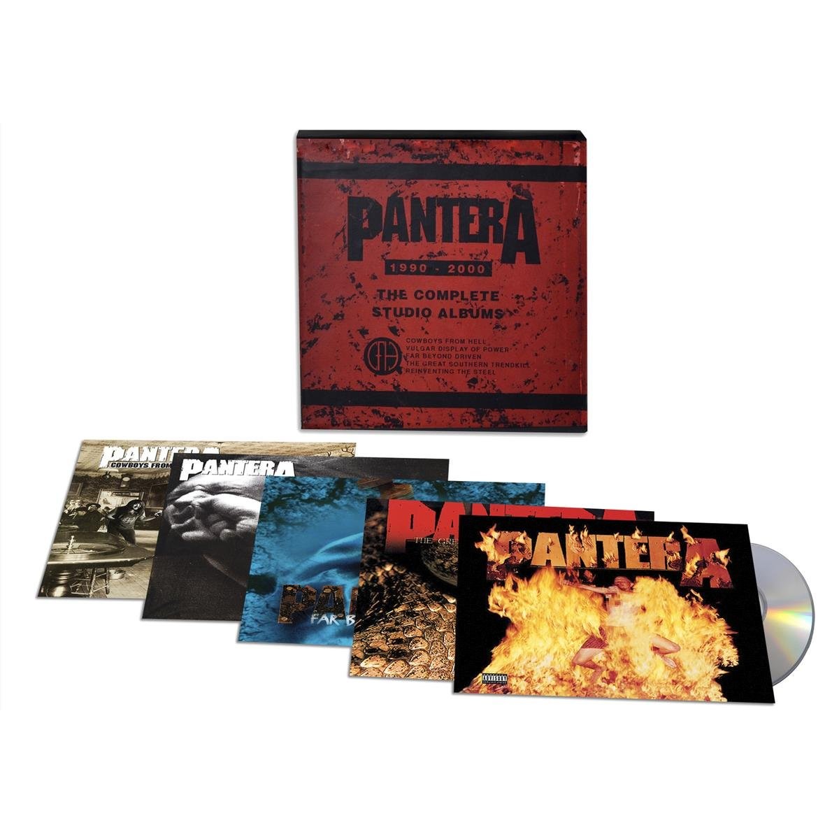 PANTERA COMPLETE STUDIO ALBUMS 1990-2000 CD