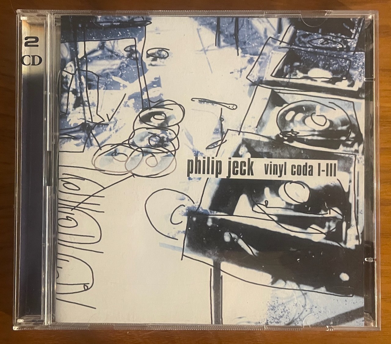 PHILIP JECK Vinyl Coda I-III 2xCD intermedium records (2000) minimalism ex