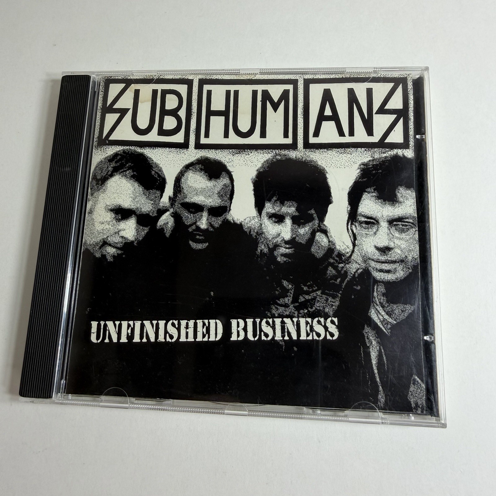 UNFINISHED BUSINESS SUBHUMANS BLUURG FISH 36 CD