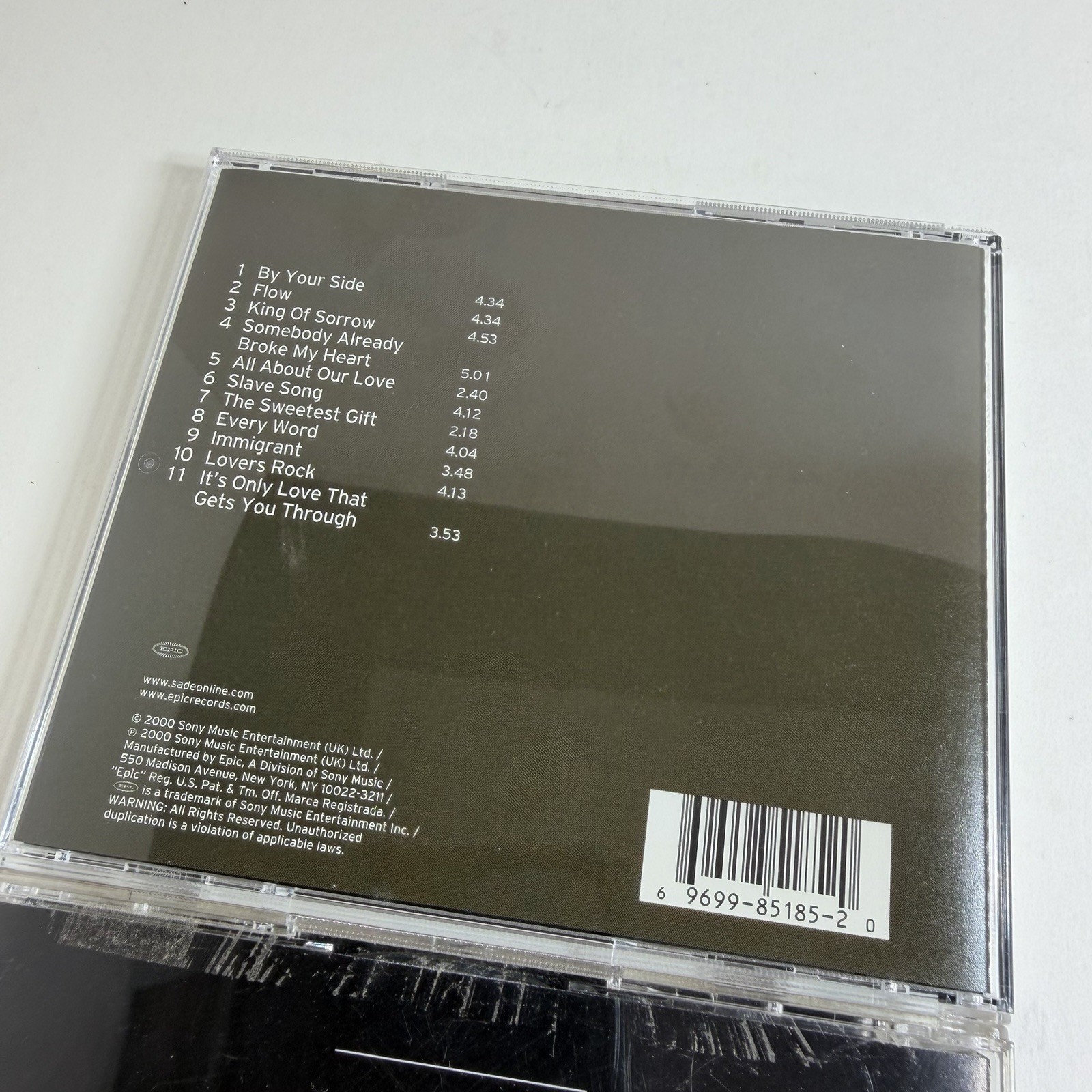 Sade CD Lot The Ultimate Collection 2-Disc Set Lovers Rock