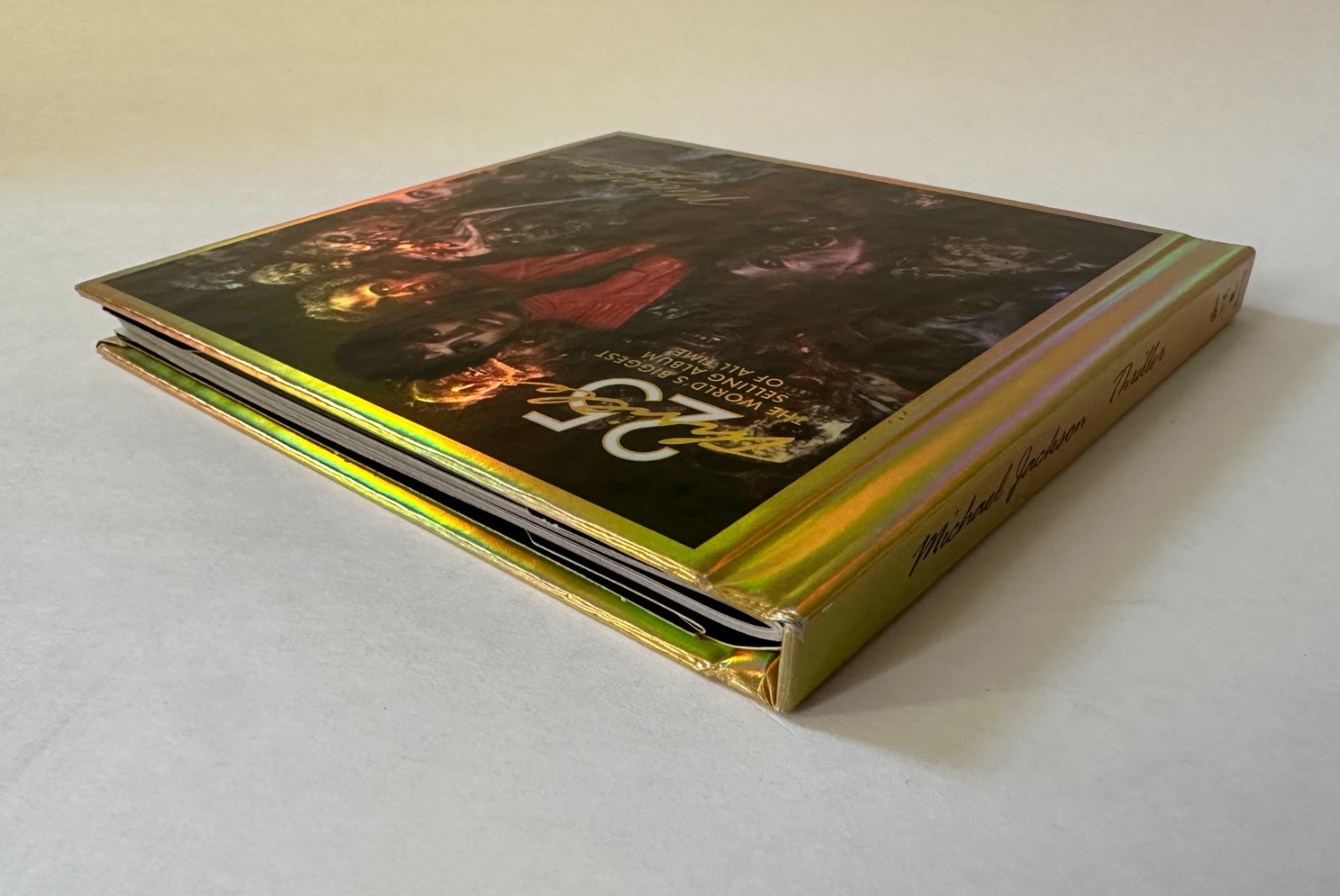 MICHAEL JACKSON Thriller 25th Anniversary Edition | 2008 Digibook CD + DVD
