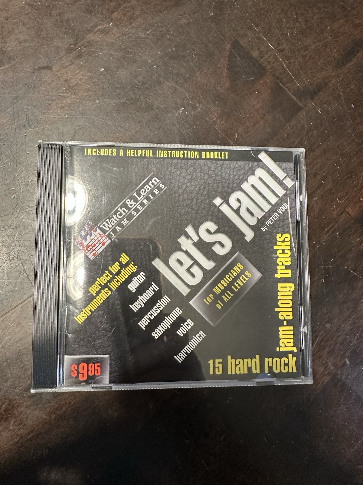 Let's Jam Hard Rock by Peter Vogl (CD, Oct-2011, Select-O-Hits) Watch & Learn