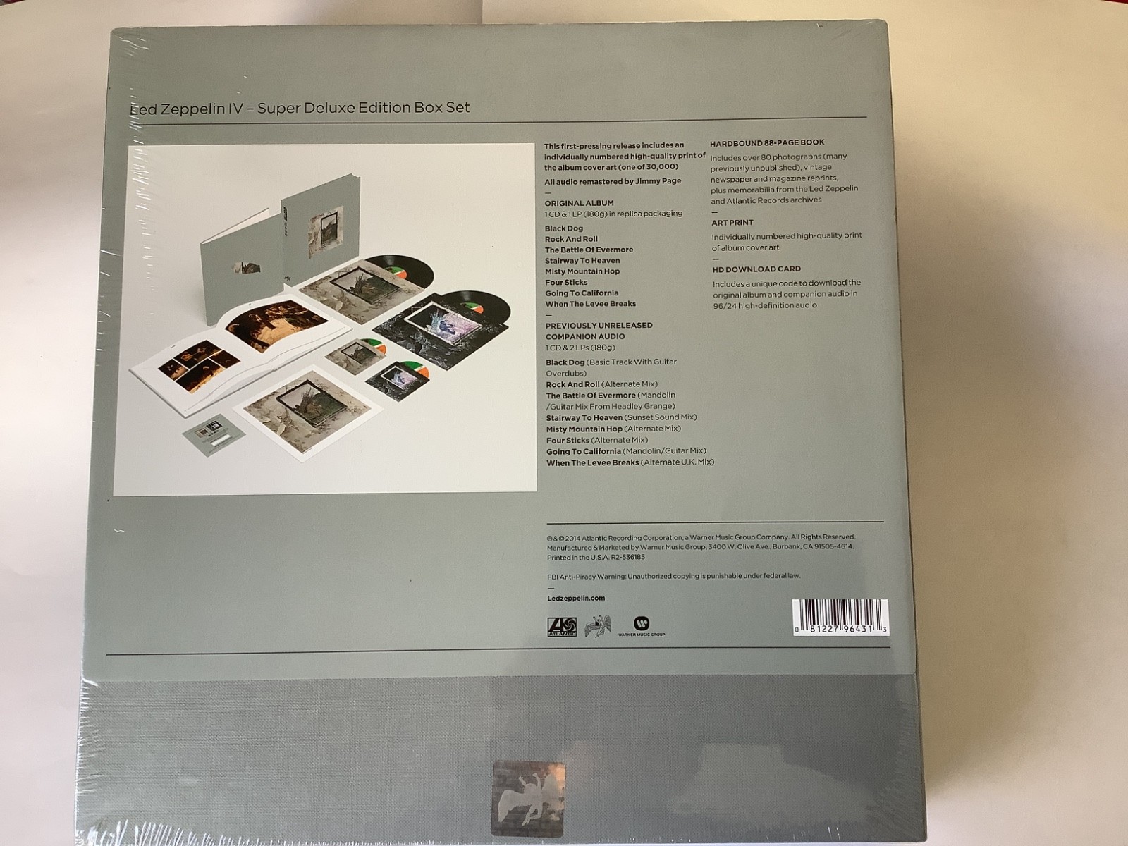 LED ZEPPELIN IV Super Deluxe Box Set Edition New