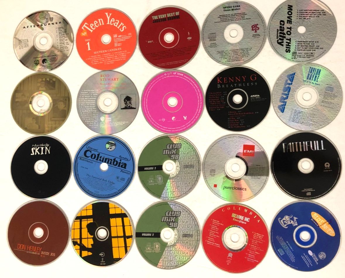 CD's Pick Choose your own-LOT #9A-Country, Rock, Rap, R&B -Combined S/H-UPDATED!