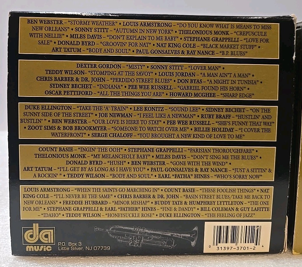 The Original Jazz Masters Series Volume 1 & 2 - Complete & EXCELLENT