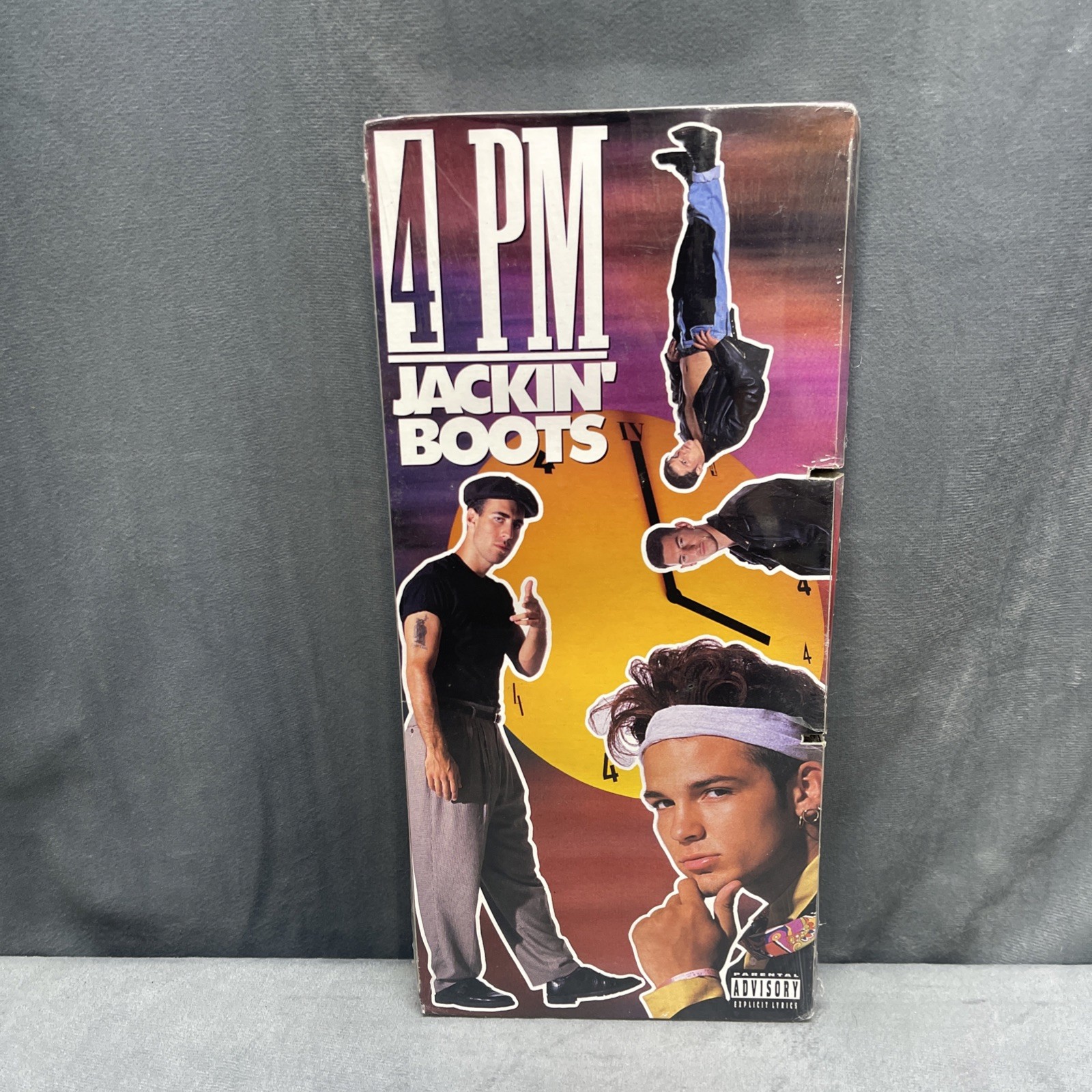 4PM Jackin' Boots CD Sealed Longbox Cutout 1991 Reprise Records Four Pale Males