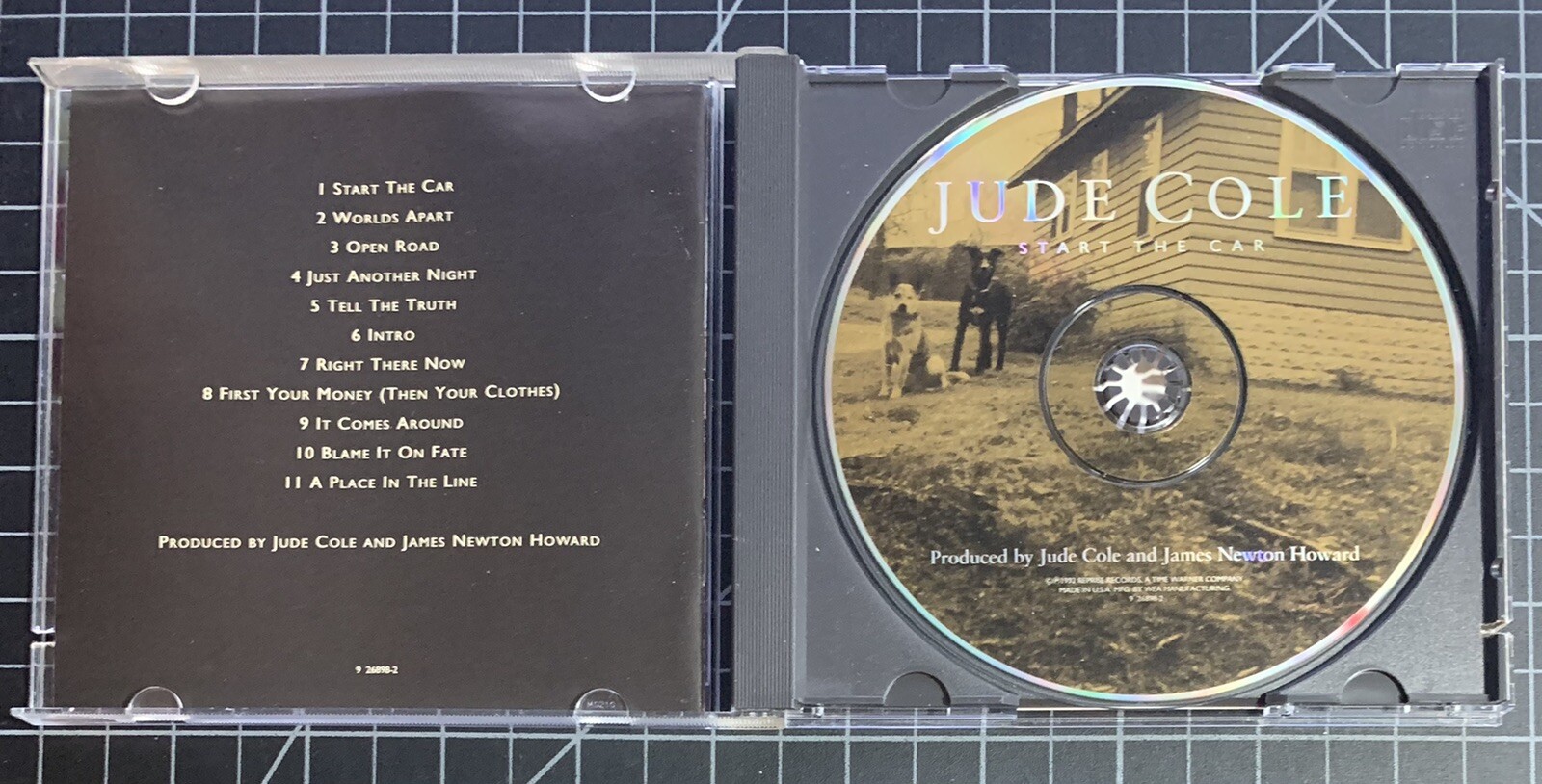 Jude Cole Start The Car CD Worlds Apart Open Road Just Another Night