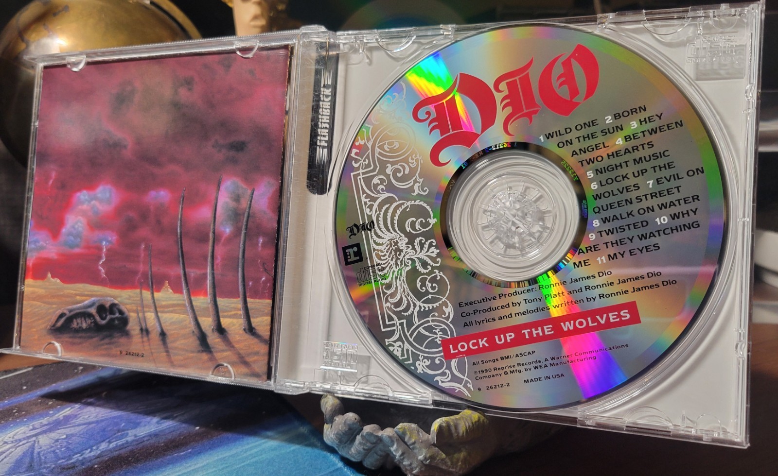 DIO 'Lock Up The Wolves' 1990 CD Release
