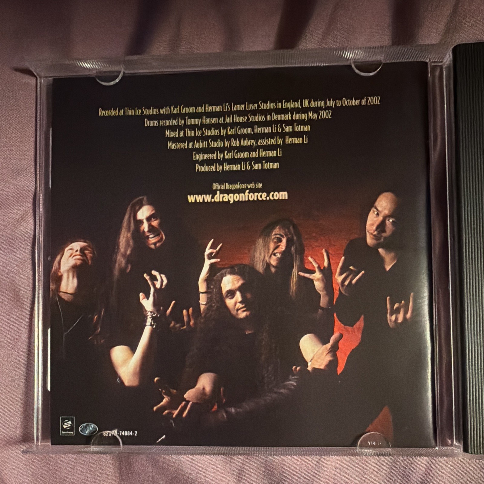 DragonForce - Valley of the Damned CD Noise Records 2003 Heavy Metal
