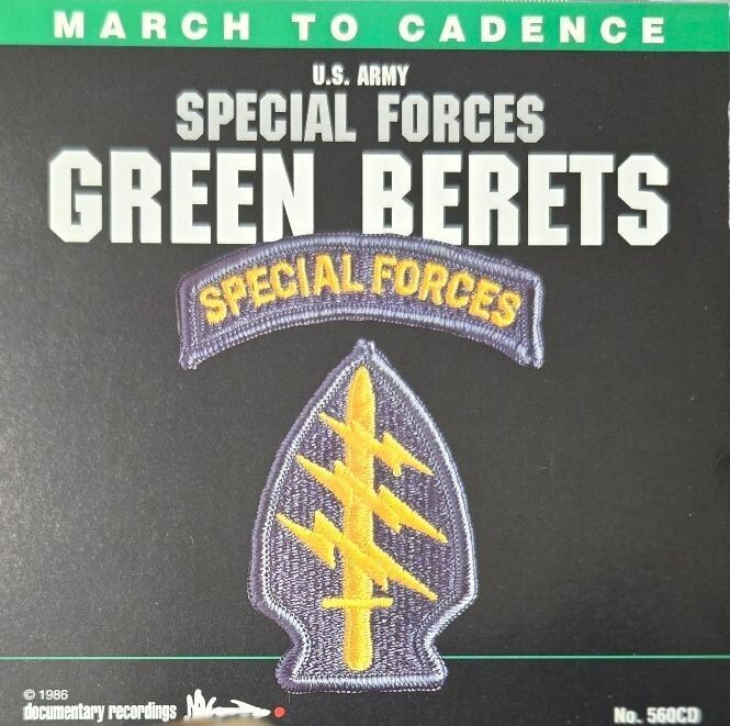 March to Cadence with the U.S. Army Special Forces Green Berets CD
