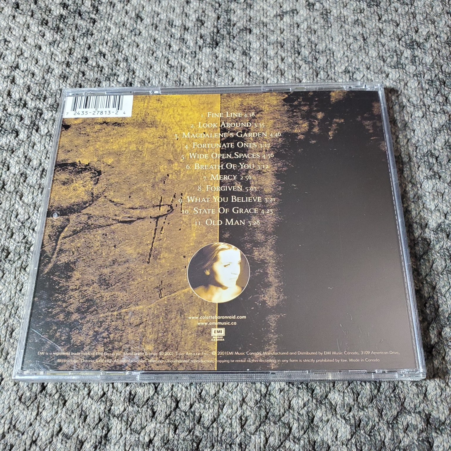 Colette Baron-Reid – Magdalene's Garden CD 2000 New Age EMI Music Canada