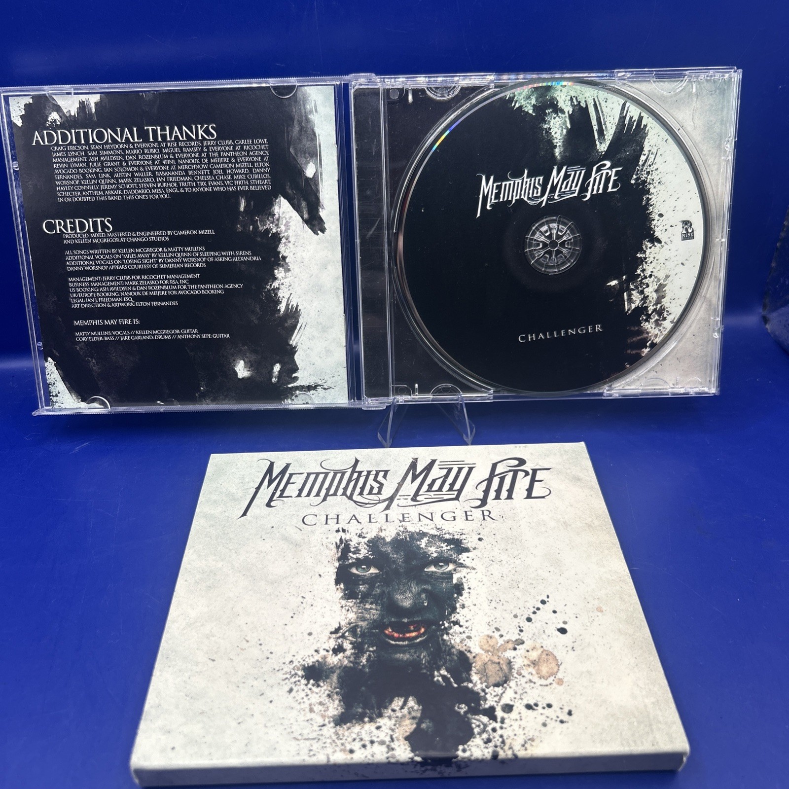 Challenger by Memphis May Fire CD, 2012, Rise Records, Metalcore