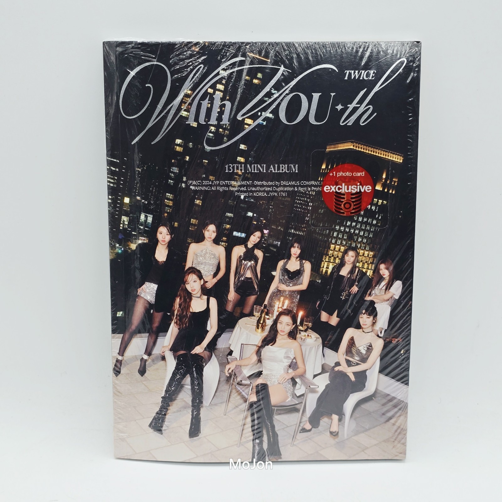 Lot Of 2 TWICE With YOU-th (Target Excl CD) 13th Mini Album Glowing & Blast Vers