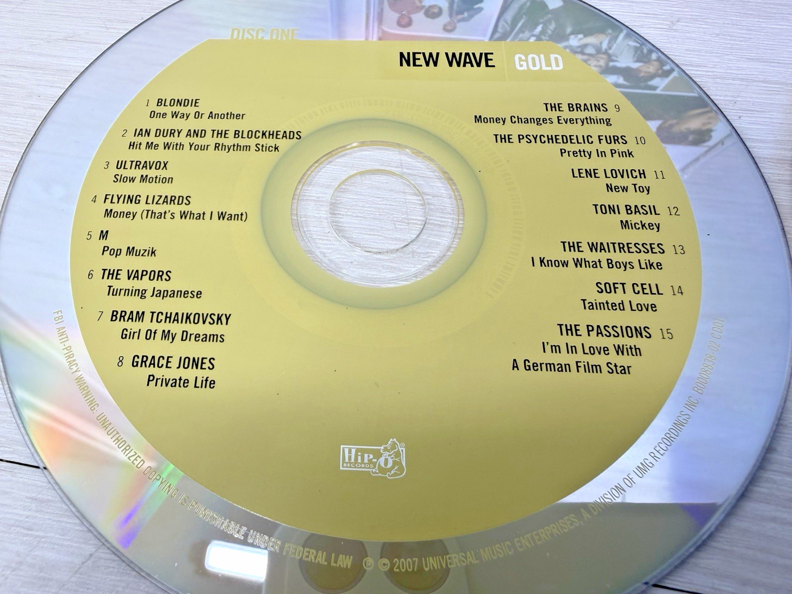 NEW WAVE GOLD 2 CD SET - Blondie, The Vapors, Soft Cell, Bow Wow Wow