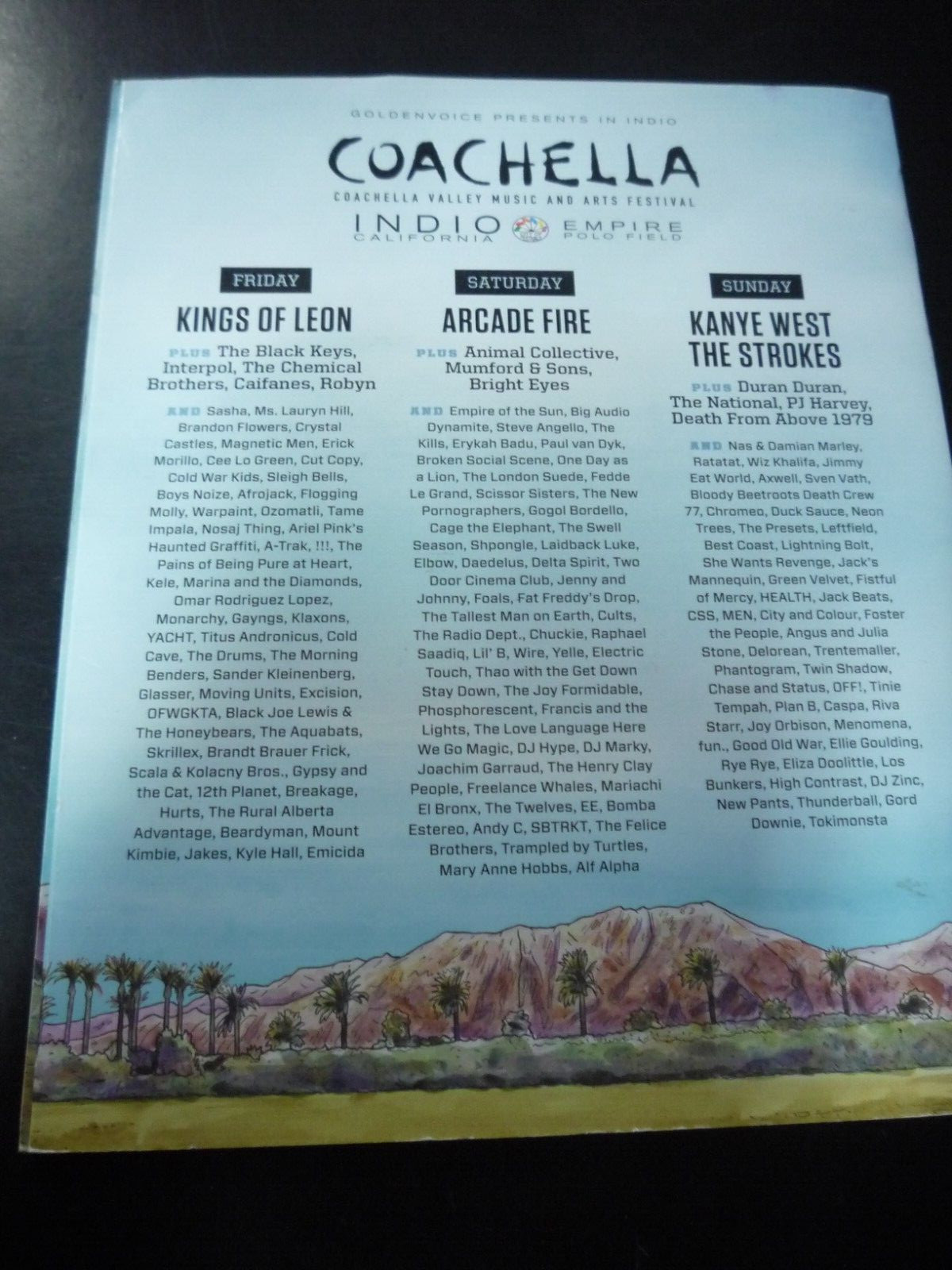 Record Store Day Presents Coachella 2011 (Special Edition CD w/booklet)