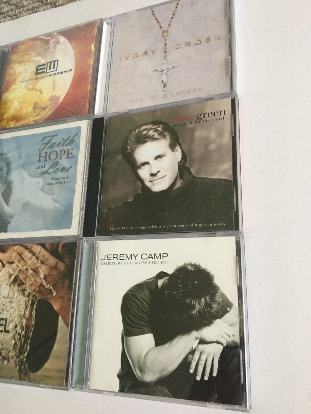 Religious Faith Hope Worship Christian Music Cd Lot Of 9 Cds 6 Are Sealed