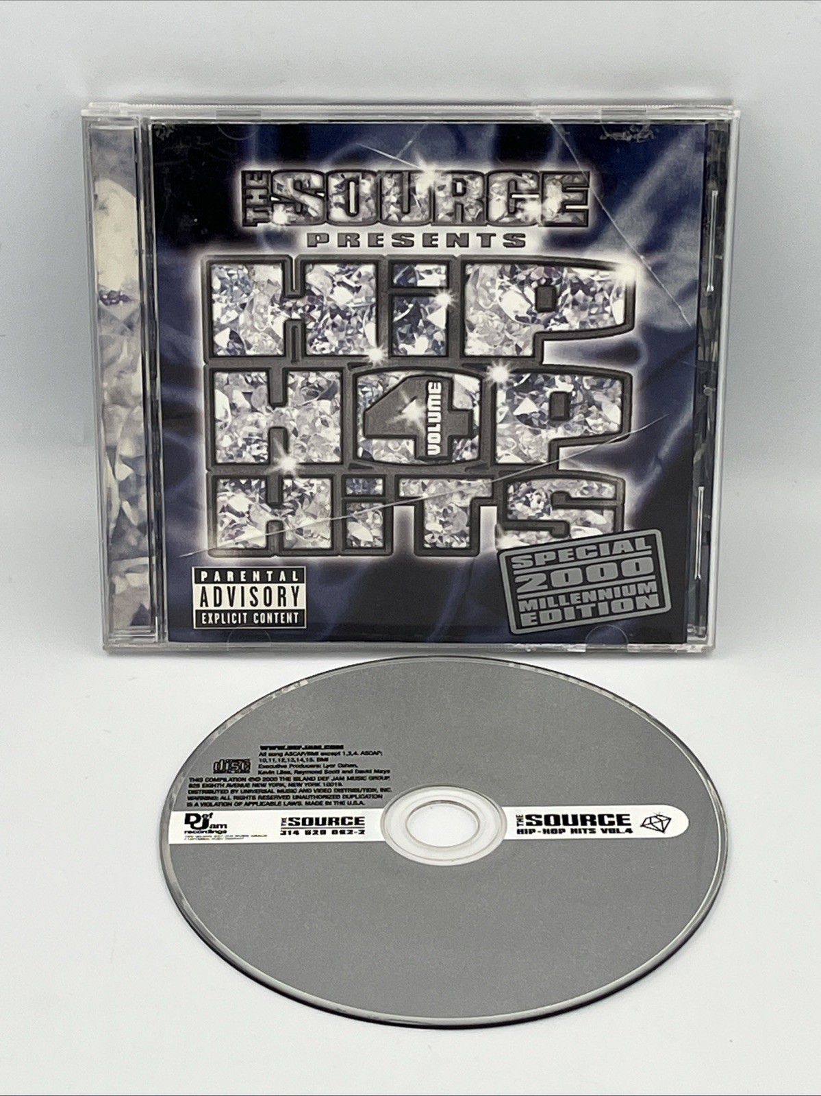 The Source Presents Hip Hop Hits by Various Artists CD Lot Volumes 1 3 4 6-10