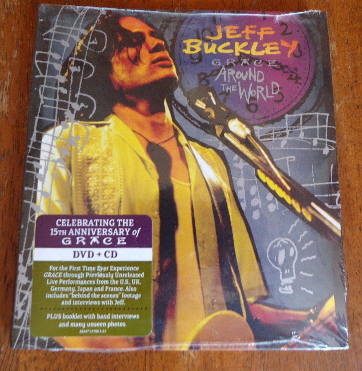 Jeff Buckley Grace Around The World 15th Anniv DVD + CD 2009 Sealed