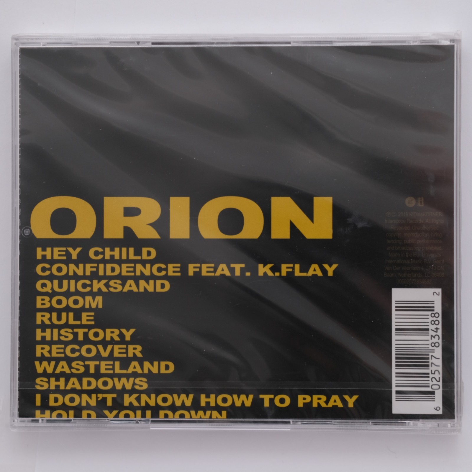 X Ambassadors – Orion CD Album (2019) NEW Boom Hey Child Hold You Down Rock Band