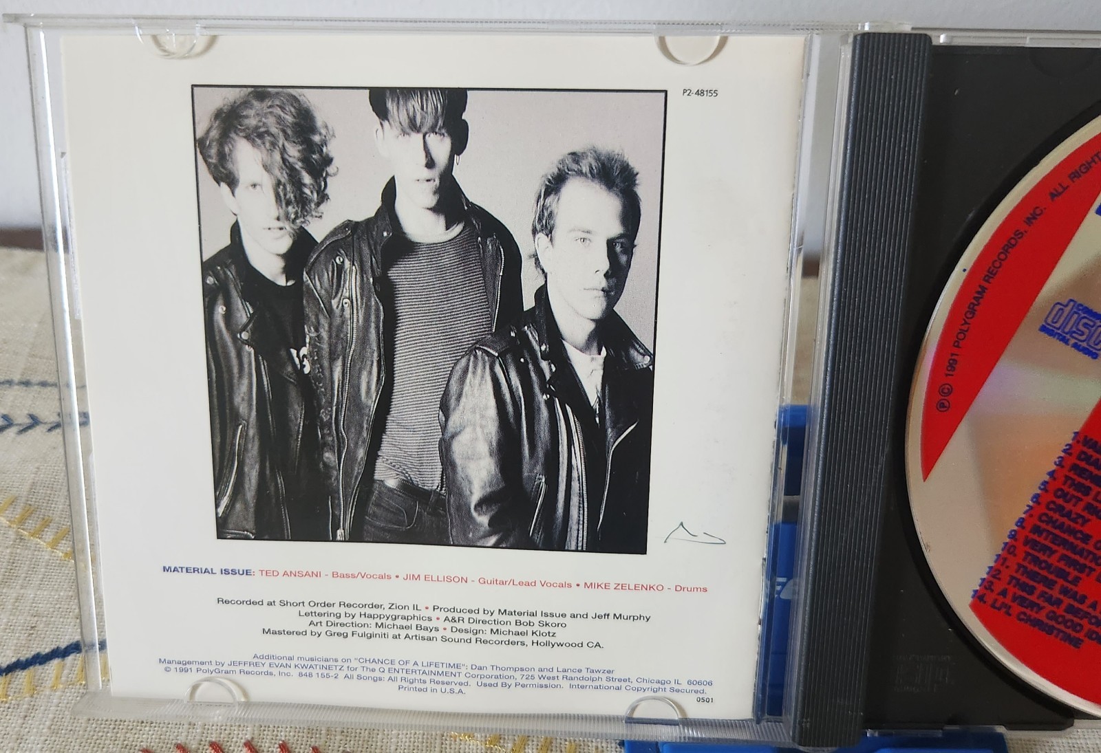 International Pop Overthrow by Material Issue Alternative Rock/Power Pop CD
