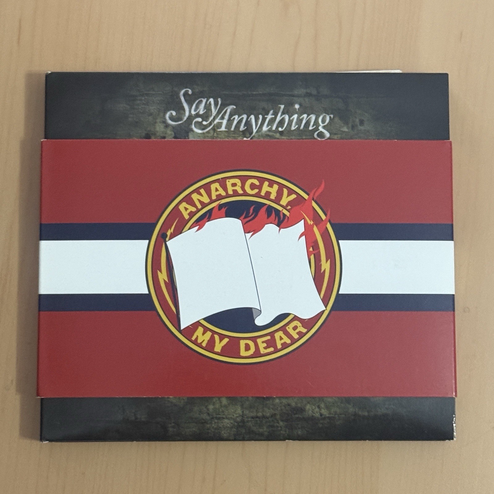 Say Anything “Anarchy, My Dear” (CD, 2012) Equal Vision Records
