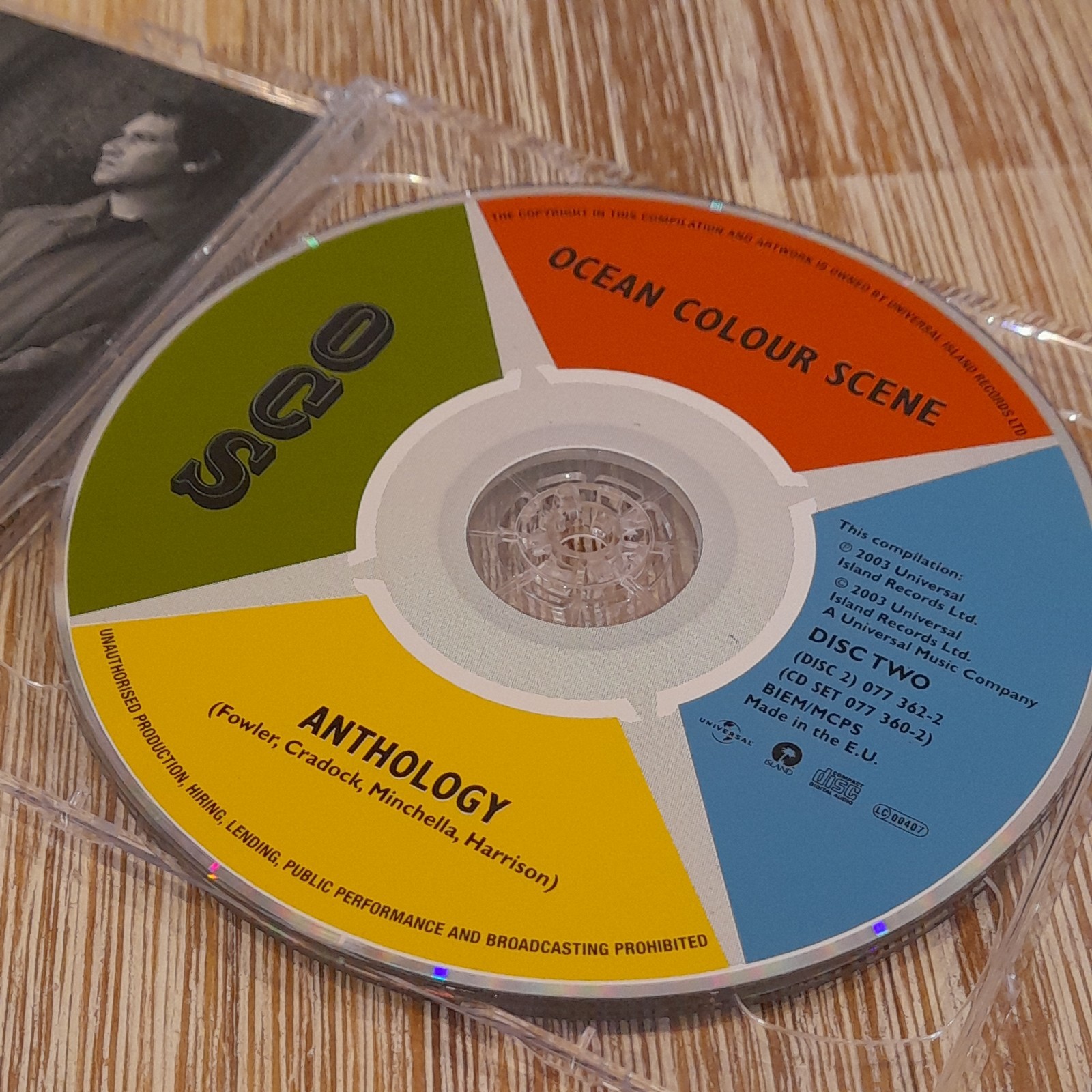 Ocean Colour Scene – Anthology (2CD best of). Disks EXCELLENT. 100% play tested