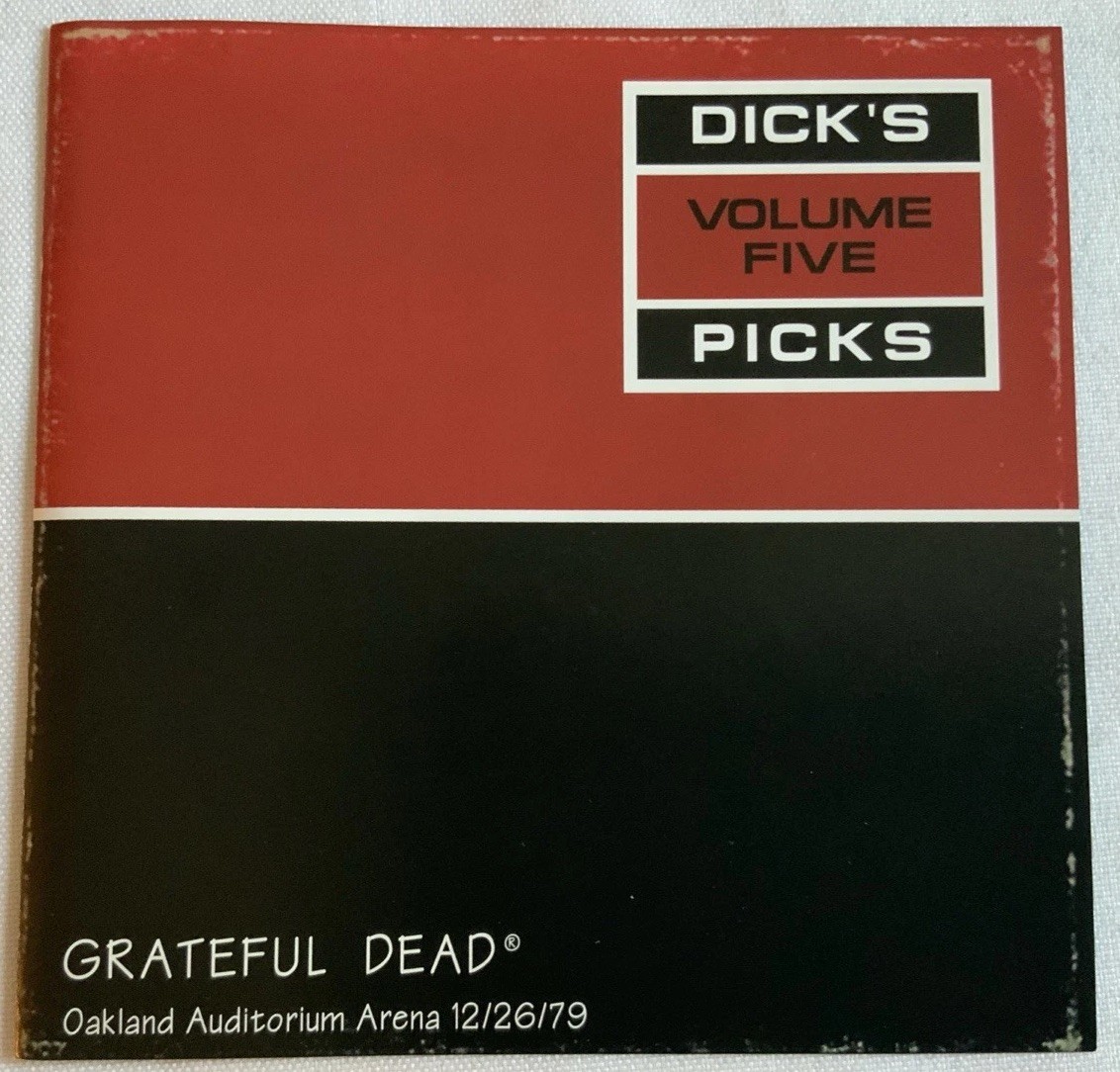 Grateful Dead 3 CD Set Dick’s Picks Volume 5 Oakland Auditorium Arena 12/26/79