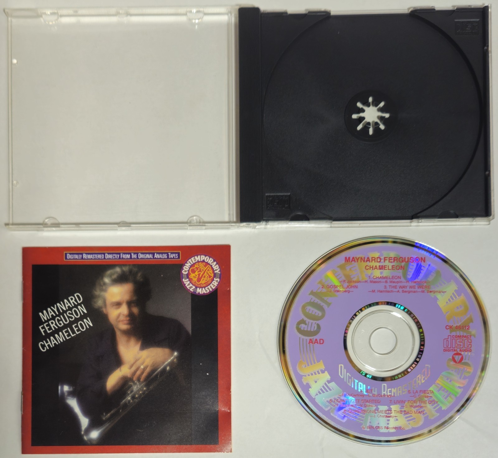 Maynard Ferguson: Chameleon CD, 1990, CBS Records
