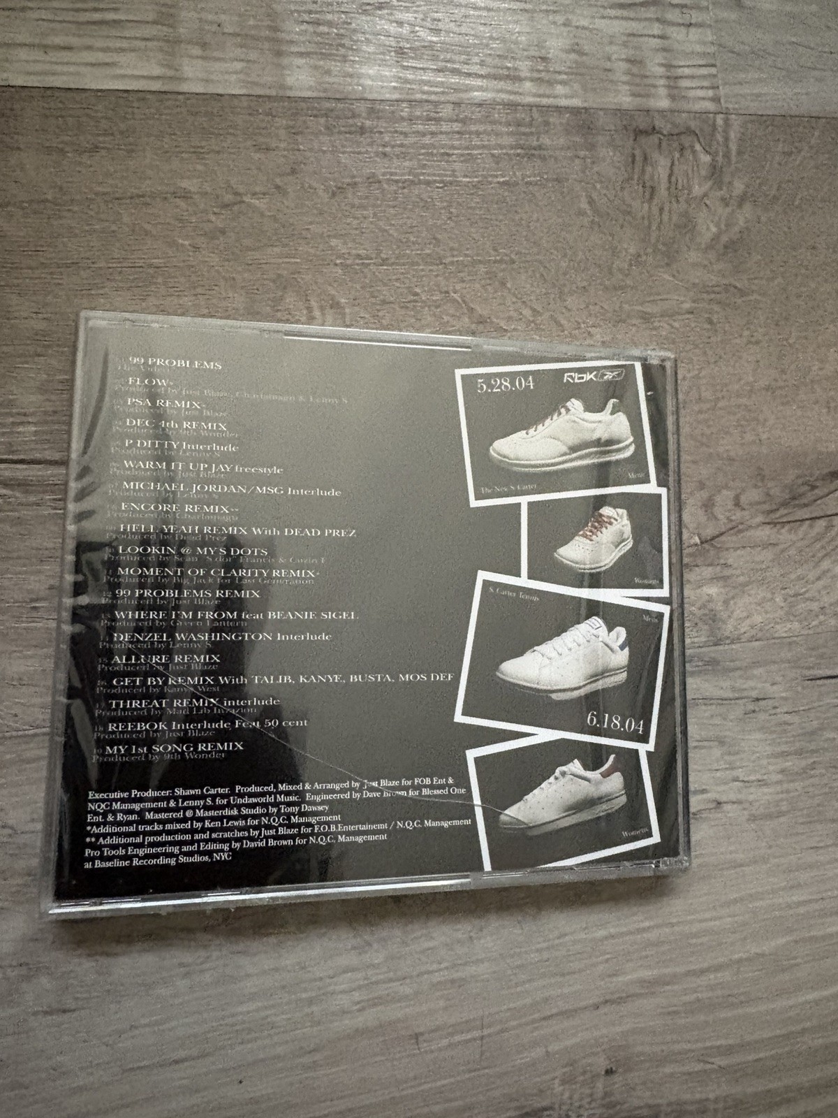 Jay-Z S. Carter The Remix CD Brand New Factory Sealed Reebok