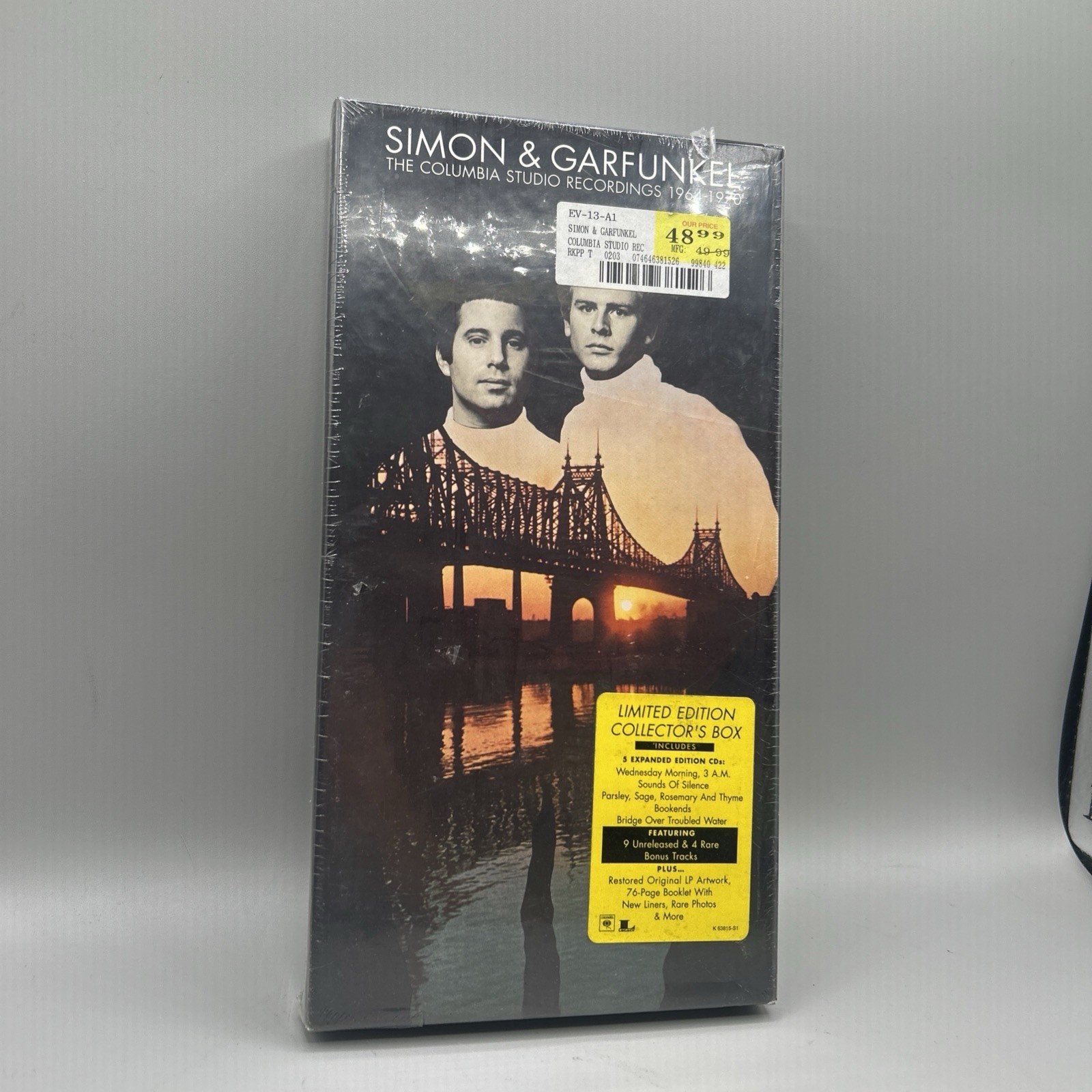 SIMON & GARFUNKEL Columbia Studio Recordings 1964-1970 5-CD Set SEALED New, Read