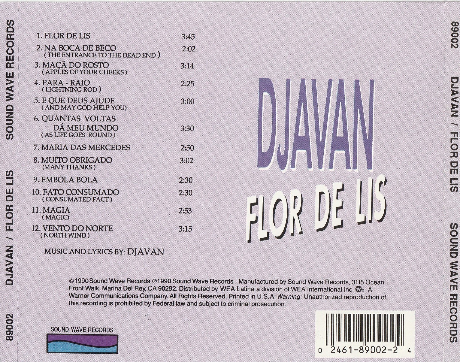 DJAVAN flor de lis JORGE VERCILLO GAL COSTA CAETANO VELOSO GILBERTO GIL jazz !!!