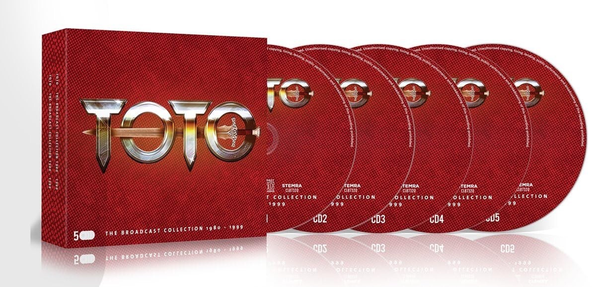 Toto – The Broadcast Collection 5 CD Set - Compilation Album - NEW