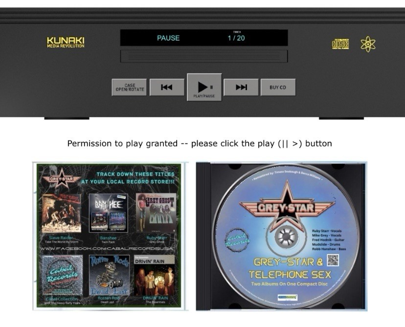 Grey-Star 2 Albums On 1 CD + Streaming