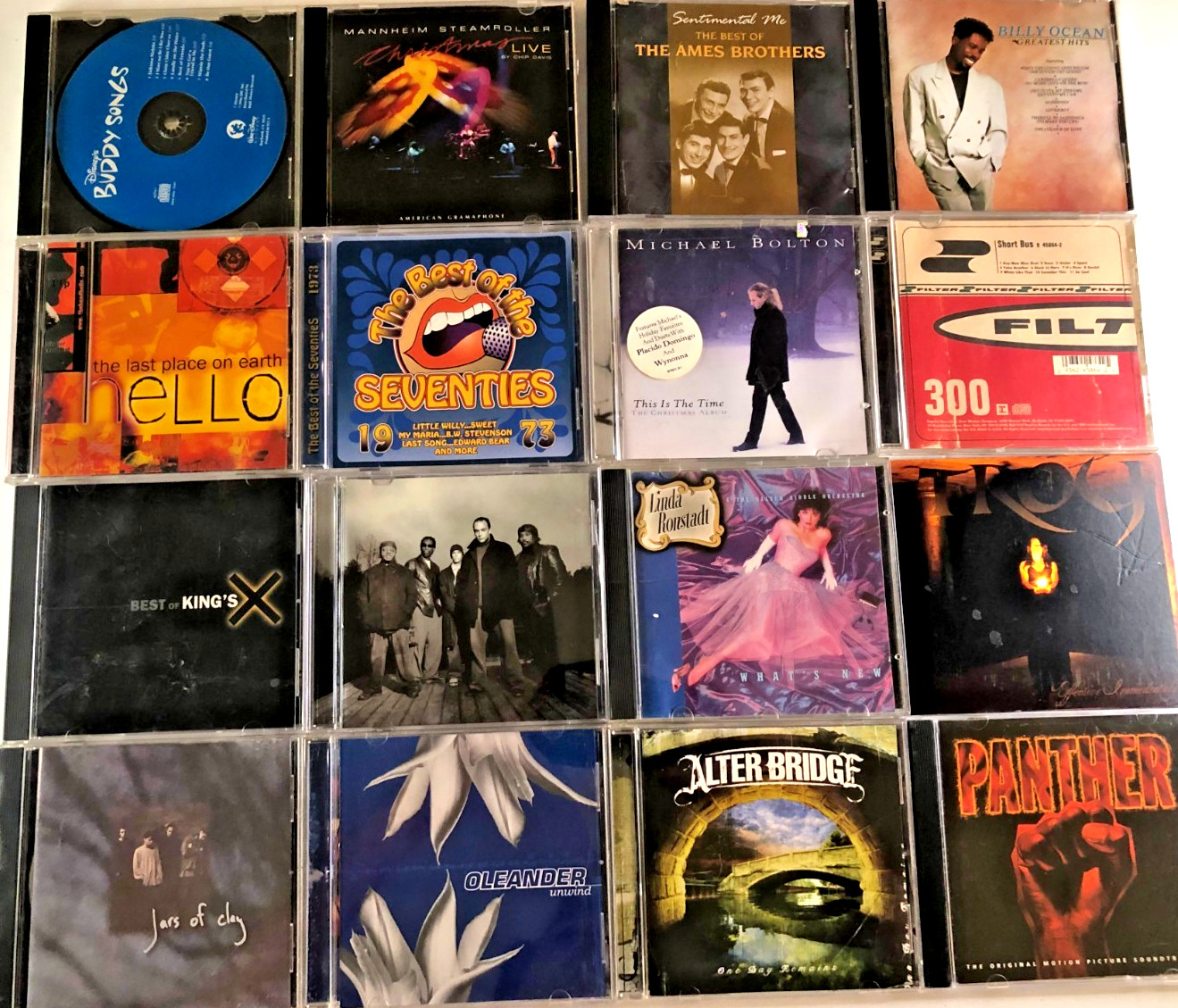 CD's Pick Choose your own-Lot #22T-Country, Rock, Rap, R&B and more-Combined S/H