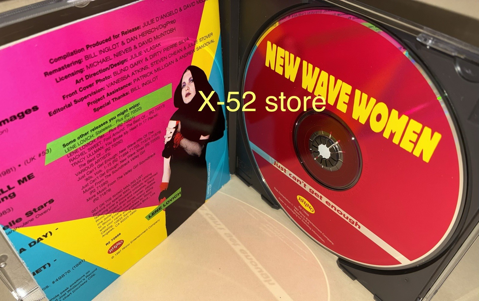 16 new wave hits CD Berlin Bangles Go-Gos Romeo Void Lene Lovich Animotion