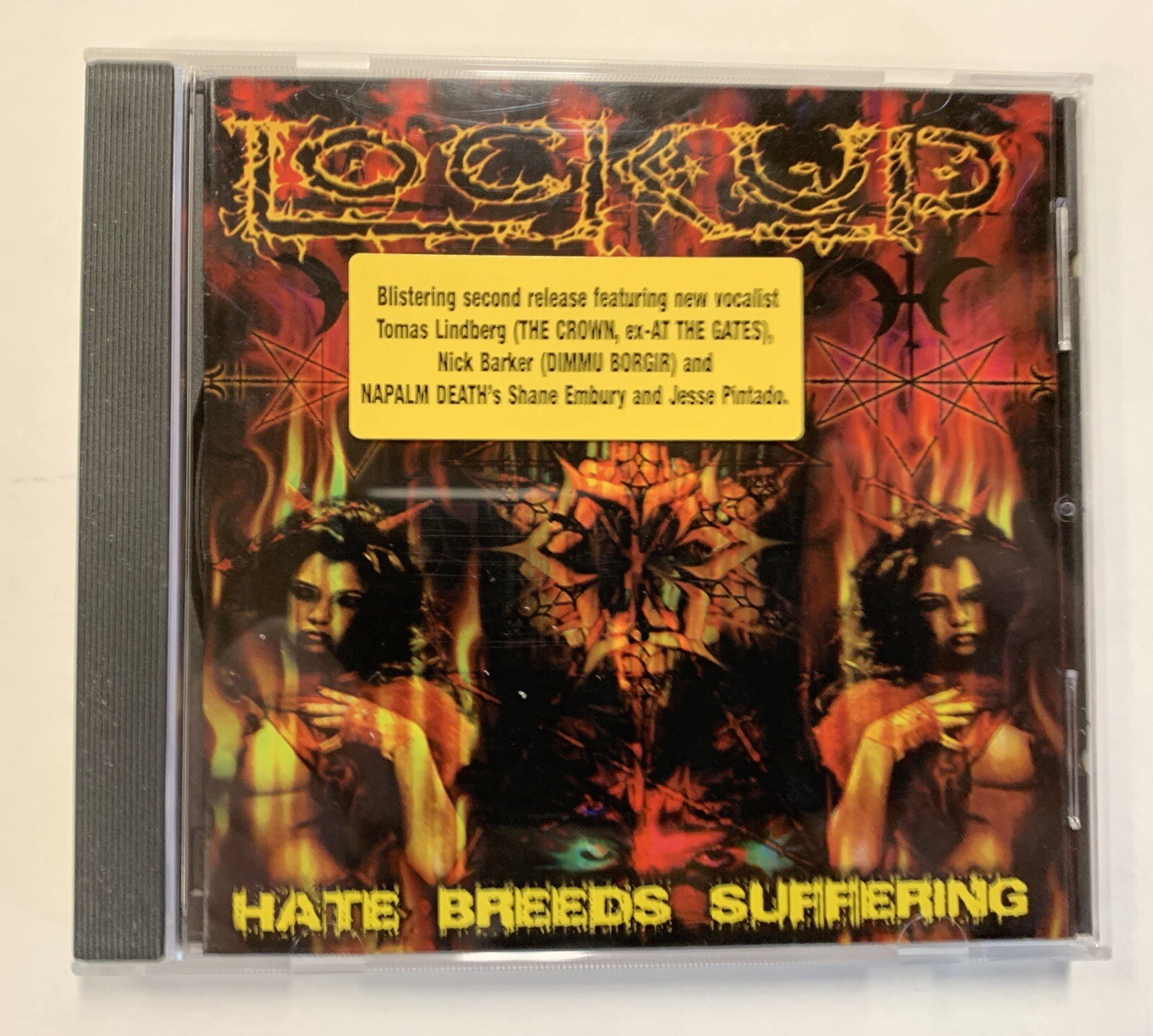 Lockup - Hate Breeds Suffering CD 2002 Nuclear Blast Records Release
